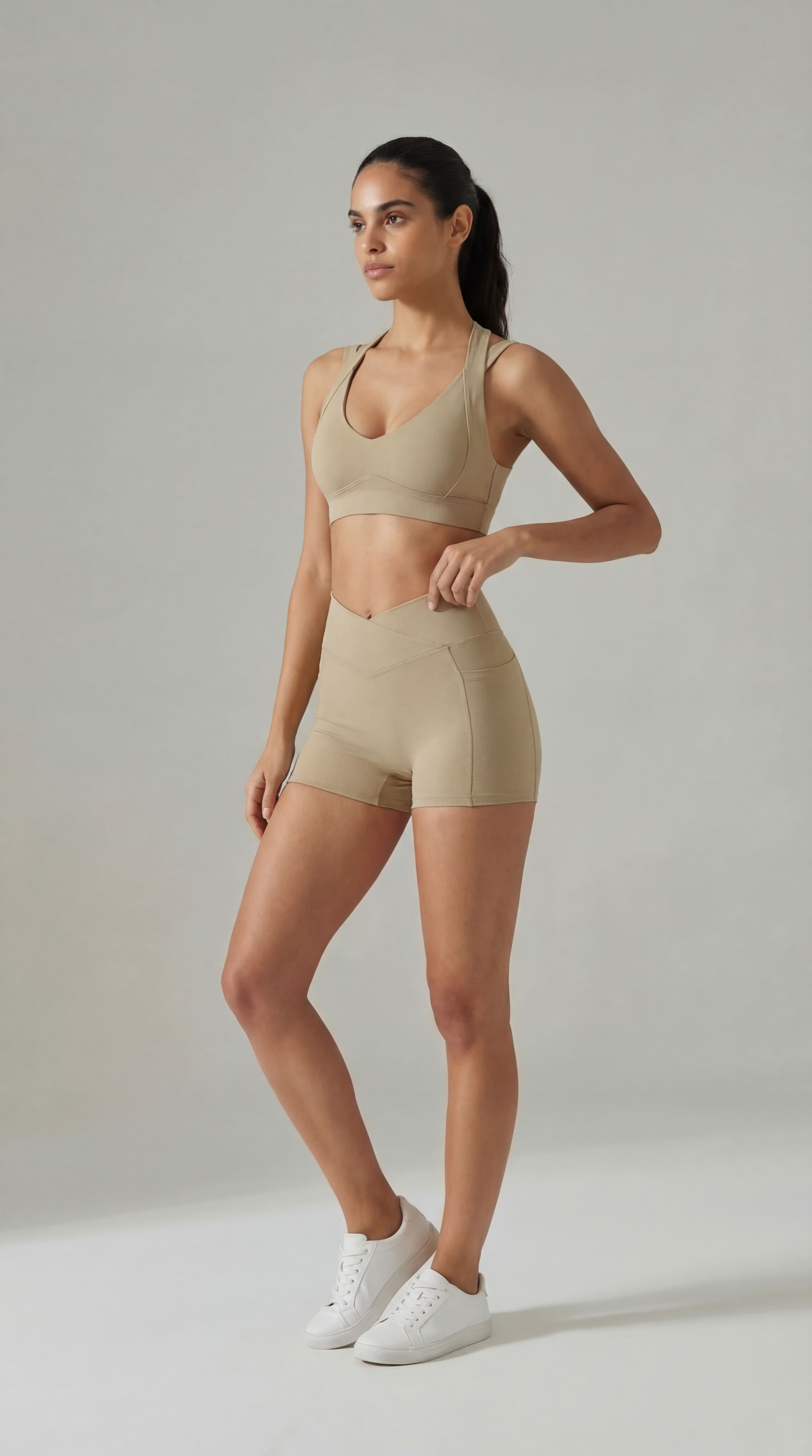 Conjunto Minimal Sfly - Top + Short