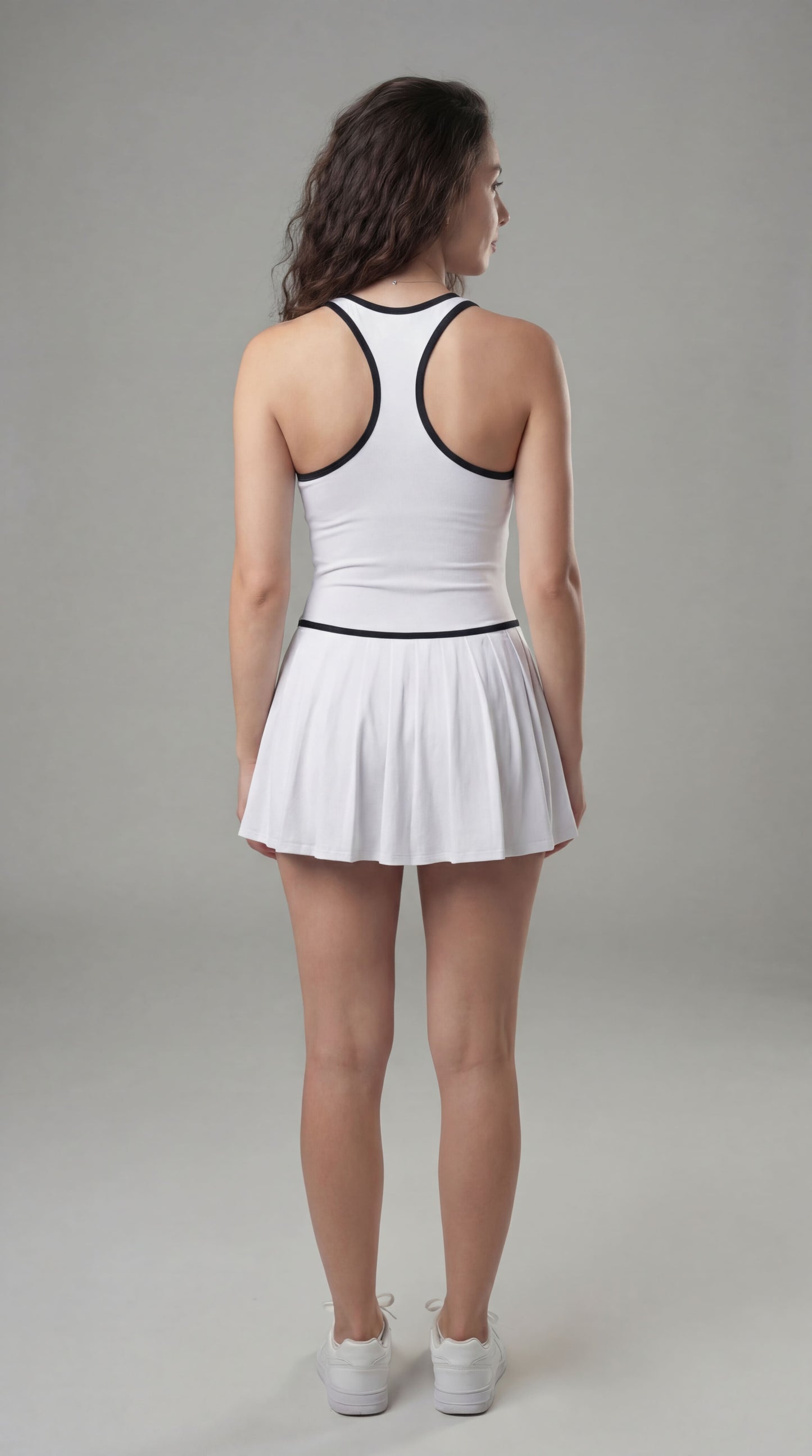 Vestido macaquinho feminino Moviara - com shortinho