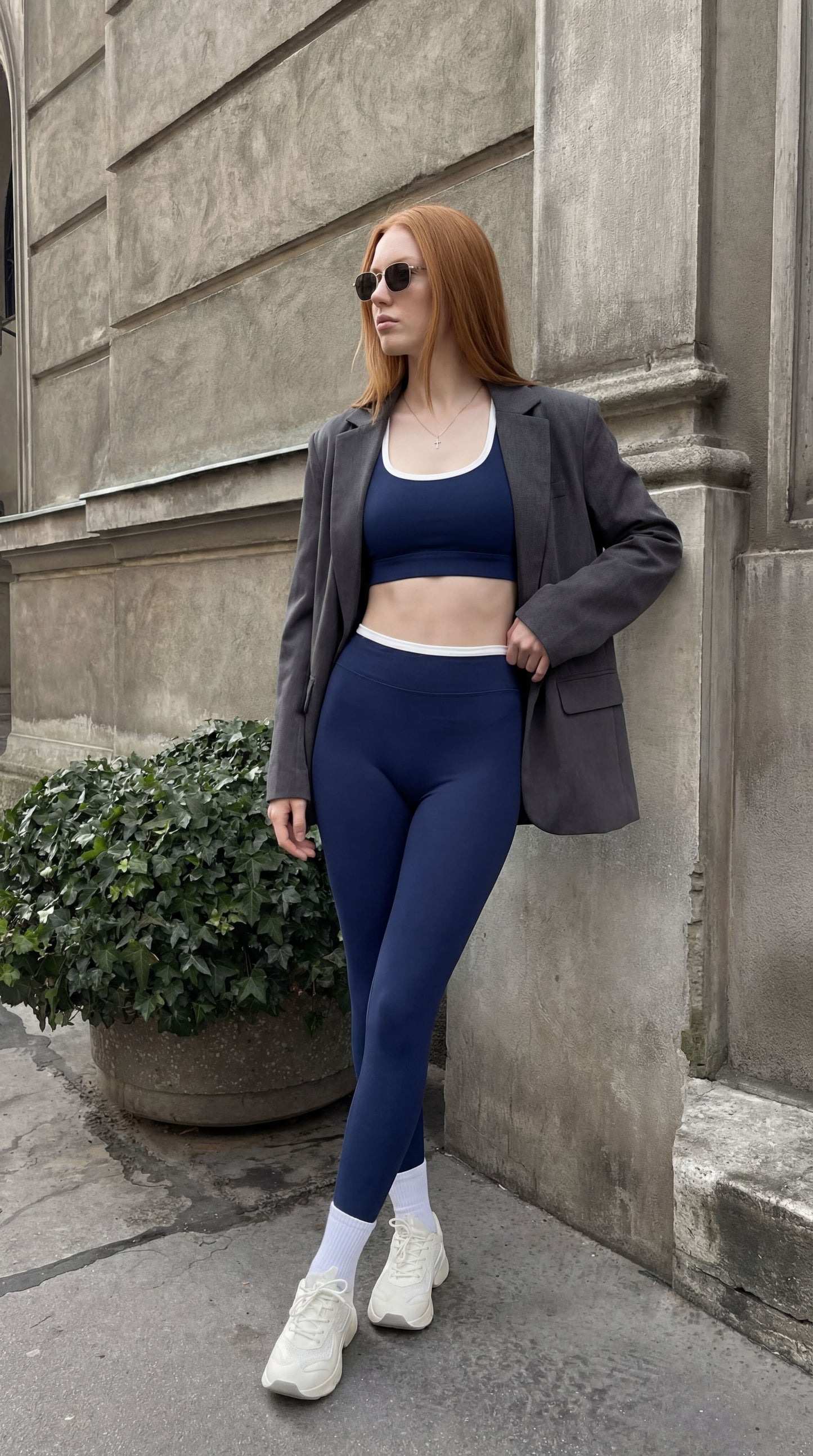 Legging feminina - Ephyra Azul Marinho