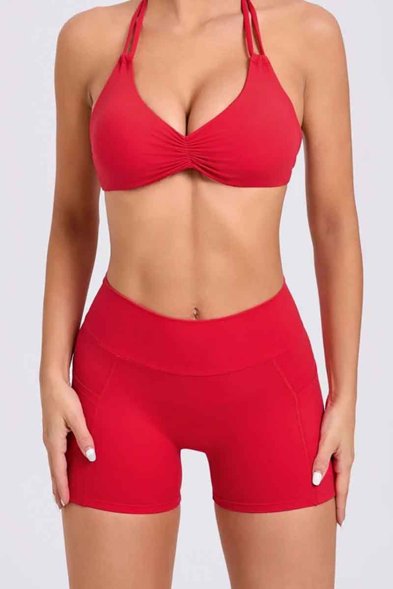 Short feminino V-Back