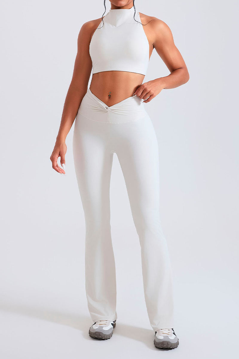 Legging flare feminina - Noir