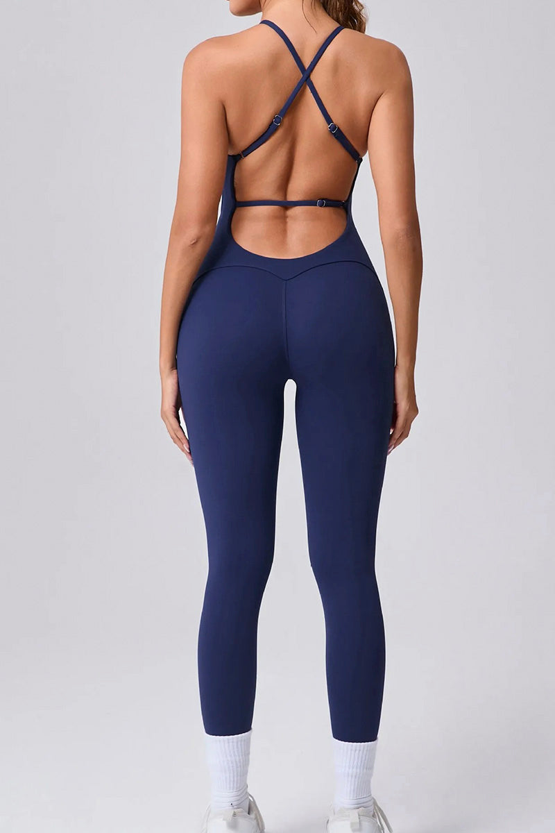 Macacão feminino ActiveFlow skinny- Com Bojo