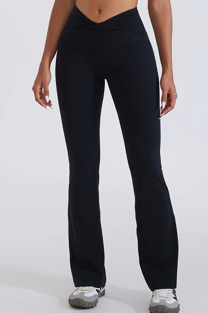 Legging flare feminina - Noir