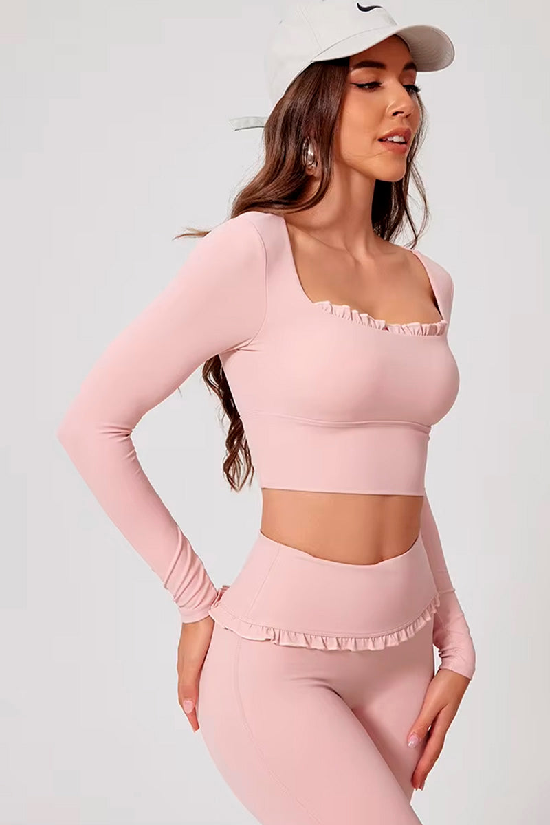 Conjunto Trinelle - Blusa + Legging Flare