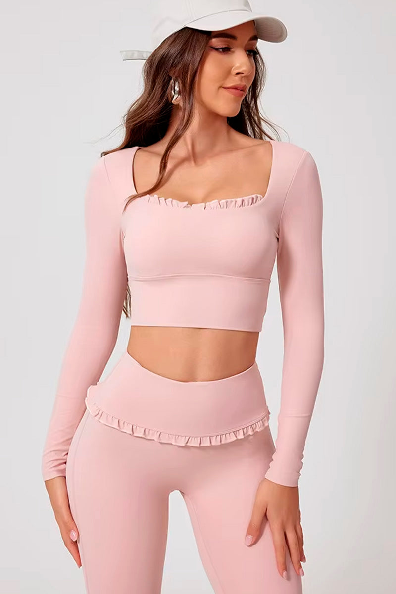 Conjunto Trinelle - Blusa + Legging Flare