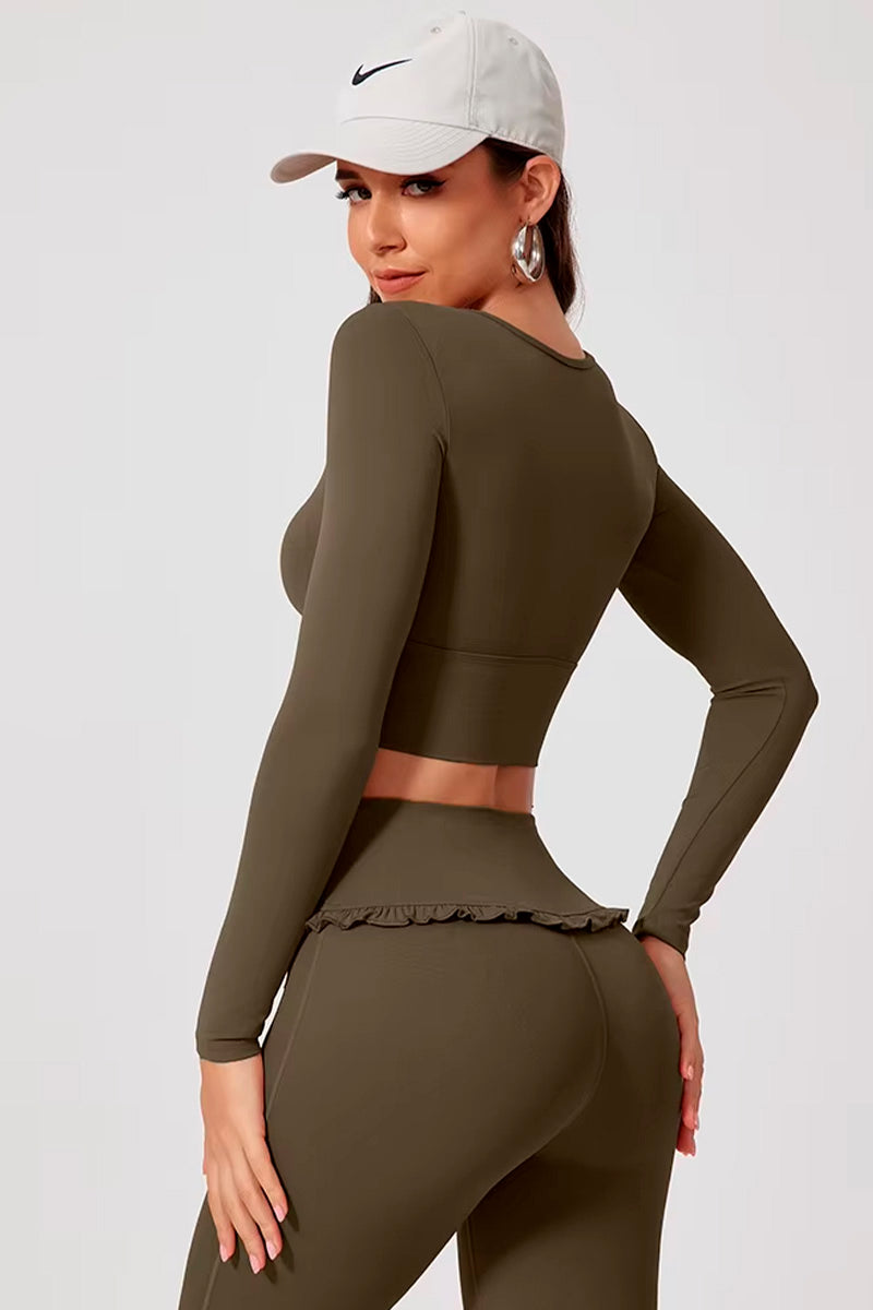 Conjunto Trinelle - Blusa + Legging Flare