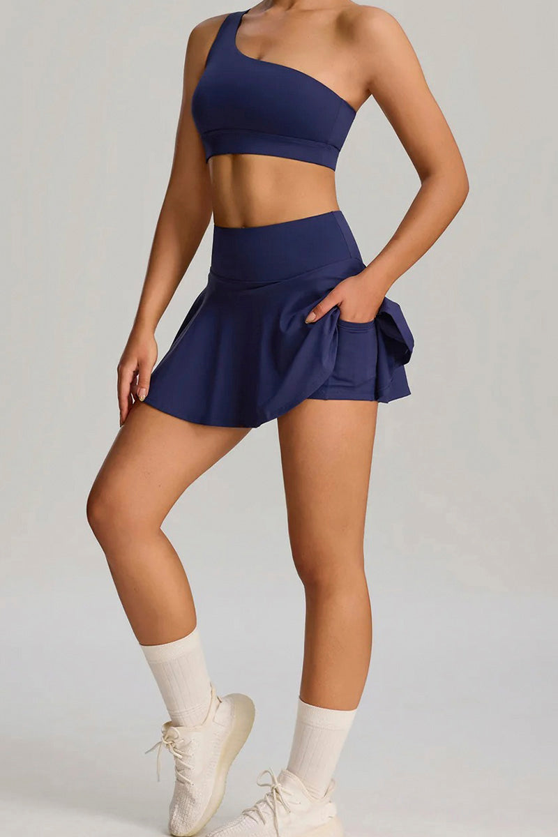 Conjunto EliteMove - Top + Short Saia