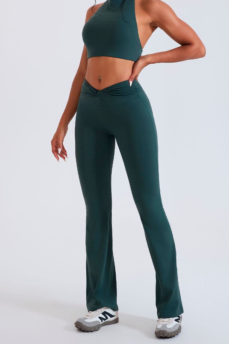 Legging flare feminina - Noir