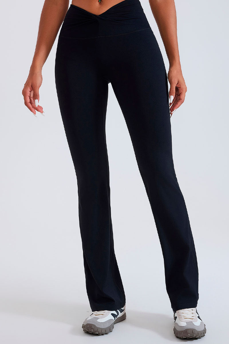 Legging flare feminina - Noir