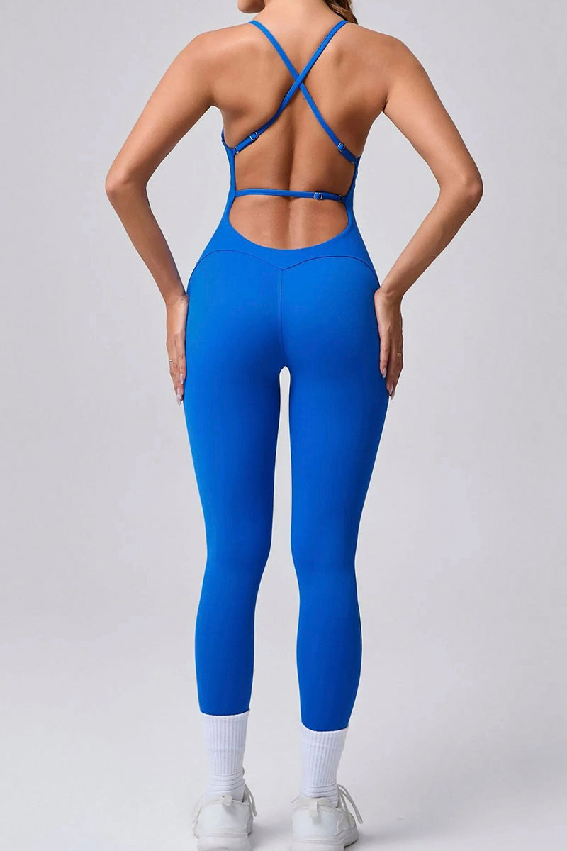 Macacão feminino ActiveFlow skinny- Com Bojo