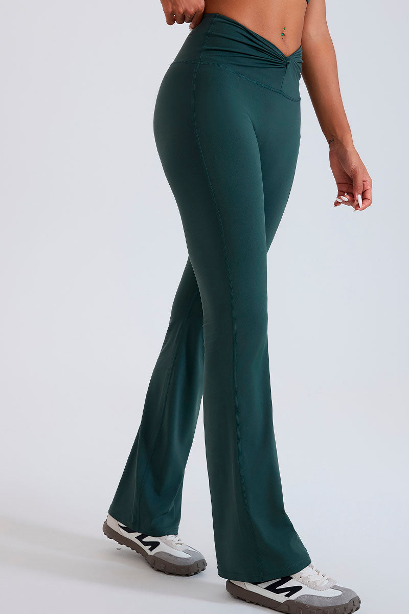 Legging flare feminina - Noir