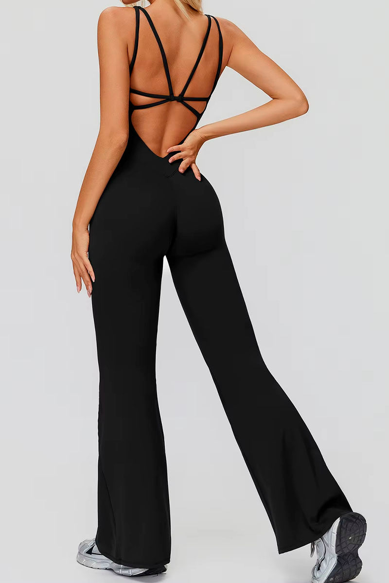 Macacão feminino ElyssiaFit Flare - Com Bojo