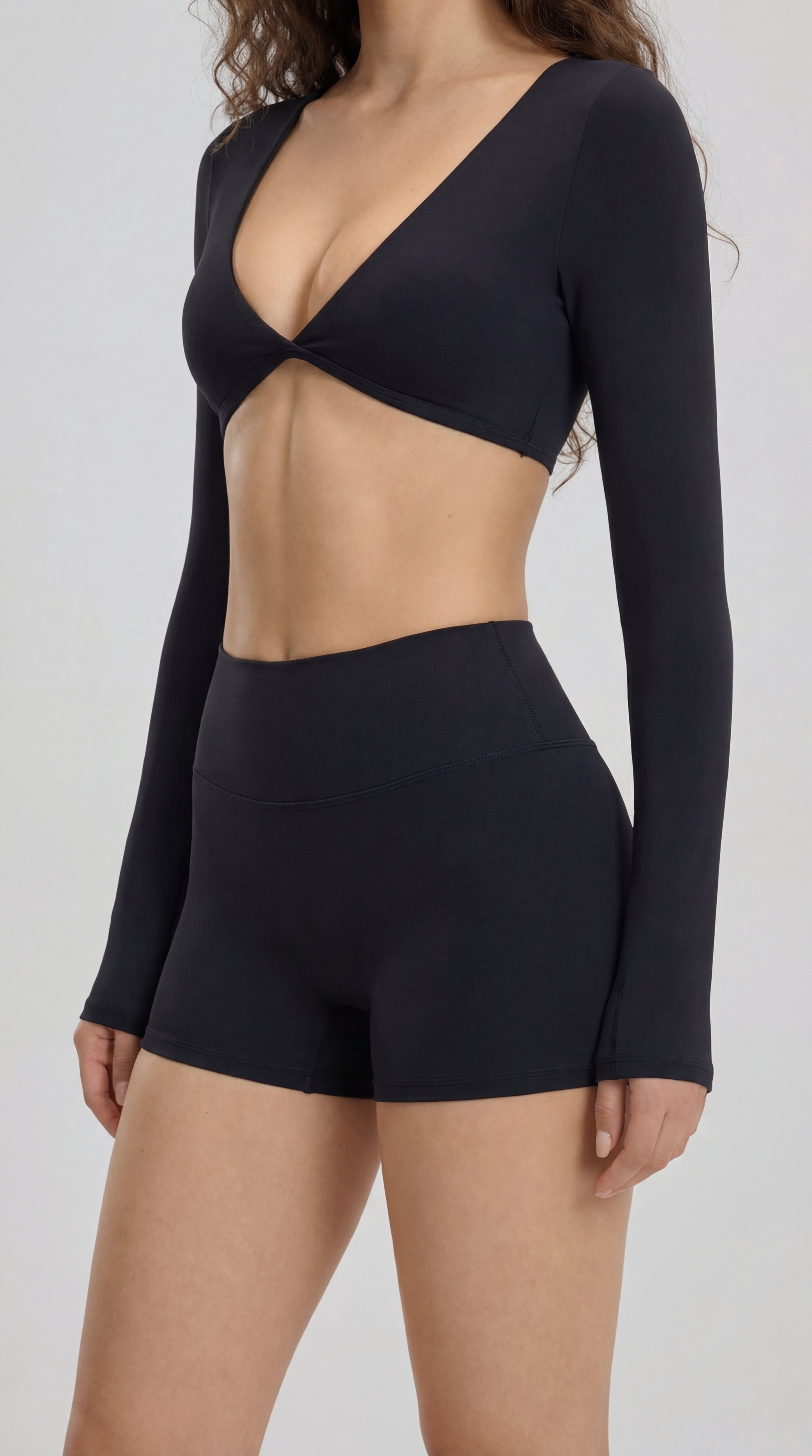 Conjunto Minimal Curve - Top + Short